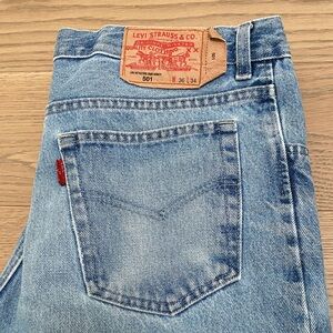 Vintage Orange Tag Unisex, Straight LegJeans